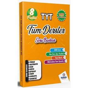 Kurul Yayıncılık 2023 TYT Tüm Dersler Soru Bankası Seti