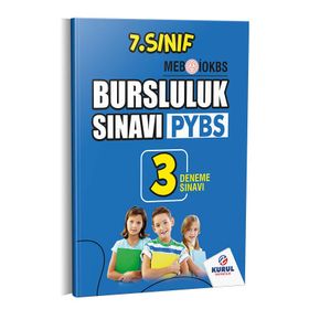 Kurul Yayıncılık - 7.Sınıf Bursluluk Sınavı 3 Deneme Sınavı