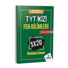Kurul Yayıncılık TYT İkizi Fen Bilimleri Tamamı Çözümlü 5x40 Deneme Sınavı