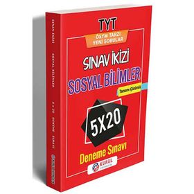 Kurul Yayıncılık TYT Sosyal Bilimler Sınav İkizi Tamamı Çözümlü 5x20 Deneme Sınavı