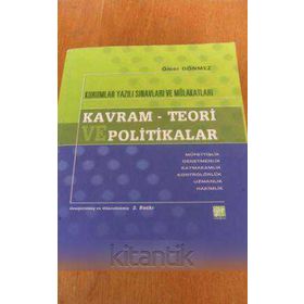 KURUMLAR YAZILI SINAVLARI VE MÜLAKATLARI KAVRAM-TEORI VE POLITIKALAR - ÖMER DÖNMEZ
