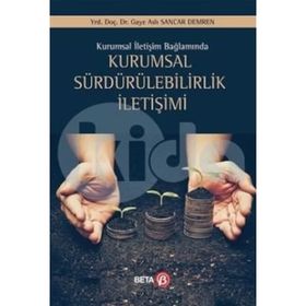 Kurumsal Sürdürülebilirlik İletişimi - Gaye Aslı Sancar Demren