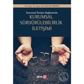 Kurumsal Sürdürülebilirlik İletişimi - Gaye Aslı Sancar Demren