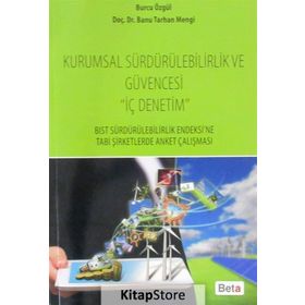 Kurumsal Sürdürülebilirlik ve Güvencesi İç Denetim - Burcu Özgül Doç. Dr. Banu Tarhan Mengi
