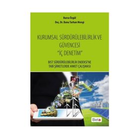 Kurumsal Sürdürülebilirlik ve Güvencesi İç Denetim - Burcu Özgül Doç. Dr. Banu Tarhan Mengi