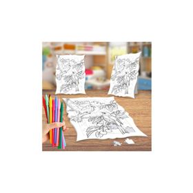 Kuş Çifti Boyama Puzzle Tablo