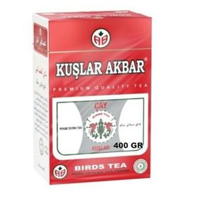 Kuşlar Akbar 400 gr Siyah Çay