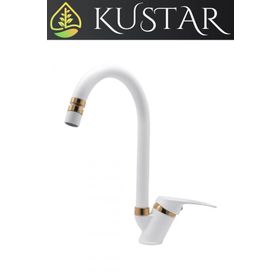 Kustar Olinda Gold Beyaz Mutfak Evye Bataryası