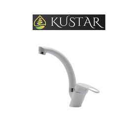 Kustar Sema Beyaz Mix Aç Kapa Banyo Lavabo Bataryası