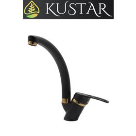 Kustar Sema Gold Siyah Mutfak Evye Bataryası