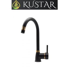 Kustar Varna Gold Siyah Delta Mutfak Evye Bataryası