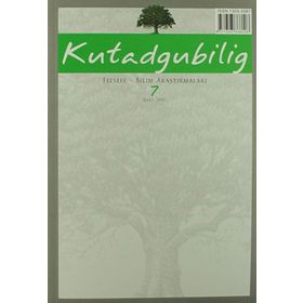 Kutadgubilig Dergisi - Bilim Araştırma Sayı: 7 Mart 2005 - Kolektif