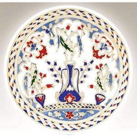 Kütahya Porselen 01178 10 cm El Dekoru Tabak