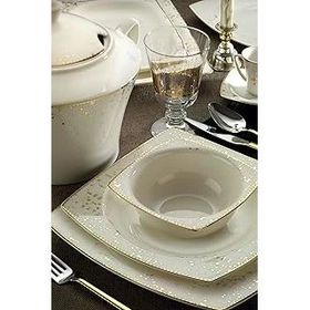 Kütahya Porselen 10372 68 Parça 12 Kişilik Bone Mare Yemek Takımı