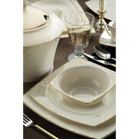 Kütahya Porselen 10372 68 Parça 12 Kişilik Bone Mare Yemek Takımı
