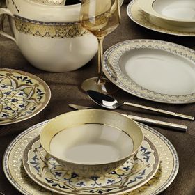 Kütahya Porselen 10508 Bone Kalipso 12 Kişilik 62 Parça Yemek Takımı