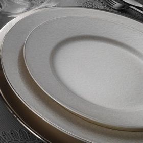 Kütahya Porselen 10771 Platin Bone Kalipso 62 Parça Yemek Takımı