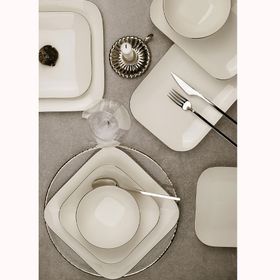 Kütahya Porselen 12629 Bone Minas 51 Parça Yemek Takımı
