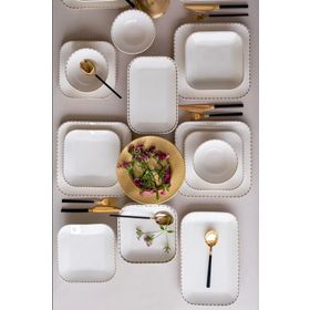 Kütahya Porselen 12636 Bone Minas 26 Parça Yemek Takımı