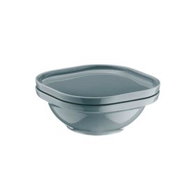 Kütahya Porselen 14 cm Fit-S Kapaklı Kase gri