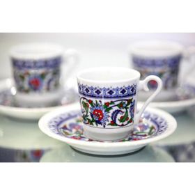 Kütahya Porselen 2 Kişilik Topkapı Kahve Fincan Takımı
