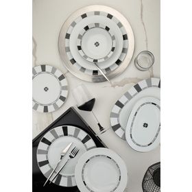 Kütahya Porselen 5002284121 Leonberg 27 Parça 6 Kişilik Yemek Takımı