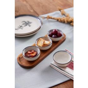 Kütahya Porselen 80794 Palmiye Multi 4'lü 8 cm Kase