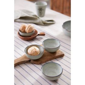 Kütahya Porselen 80795 Palmiye Multi Renkli 4'lü 8 cm Kase