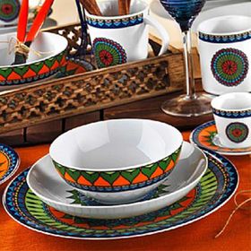 Kütahya Porselen 8982 Desen 24 Parça Yemek Seti