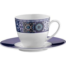 Kütahya Porselen 9316C 6 Kişilik 12 Parça Bone Porselen Kahve Fincan Takımı