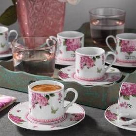 Kütahya Porselen 9746 Rüya Desen Kahve Fincan Takımı