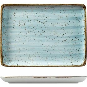 Kütahya Porselen Atlantis Bayı Boya 35x26 cm Düz Tabak