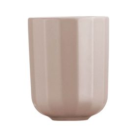 Kütahya Porselen Bevel 450 cc Mat Pembe Kulpsuz Mug