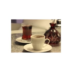 Kütahya Porselen Bone İlay 18 Parça Kahve Seti