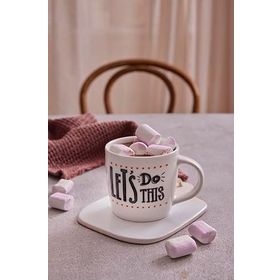 Kütahya Porselen Bone Juliet 350 CC Mug Bardak