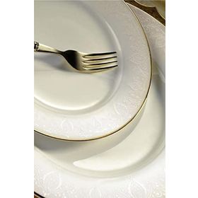 Kütahya Porselen Bone Kalipso 62 Parça 7914 Desenli Yemek Takımı