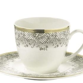 Kütahya Porselen Bone Kalipso 930621 Çay Fincan Takımı