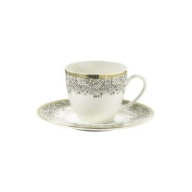 Kütahya Porselen Bone Kalipso 930621 Çay Fincan Takımı