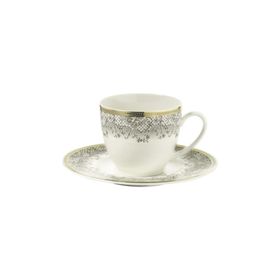 Kütahya Porselen Bone Kalipso 930621 Çay Fincan Takımı