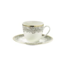 Kütahya Porselen Bone Kalipso 930621 Çay Fincan Takımı