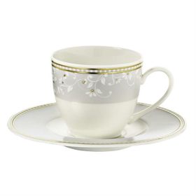 Kütahya Porselen Bone Kalipso 9316C Çay Fincan Takımı