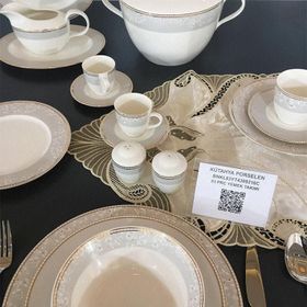 Kütahya Porselen Bone Kalipso 9316C Çay Fincan Takımı