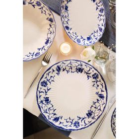 Kütahya Porselen Bone Luz Form Okyanus 27 Parça 6 Kişilik Yemek Takımı