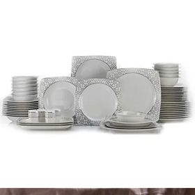 Kütahya Porselen Bone Mare 56 Parça 12 Kişilik Yemek Takımı