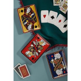Kütahya Porselen Briscambille 18x13 cm 3'lü Düz Tabak