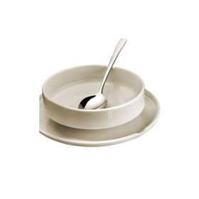 Kütahya Porselen Chef Taste Of 20 cm Krem Çukur Tabak