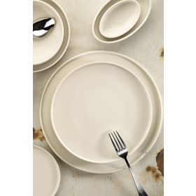 Kütahya Porselen Chef Taste Of 20 cm Krem Çukur Tabak