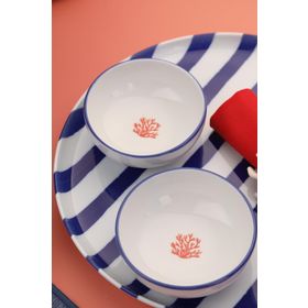 Kütahya Porselen Coral Paradise Moderna 4 Parça 8 cm Kase