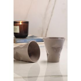 Kütahya Porselen Crash 2 Parça Gri Mug Seti