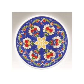 Kütahya Porselen Dekor No 013883 13 cm El Dekoru Tabak